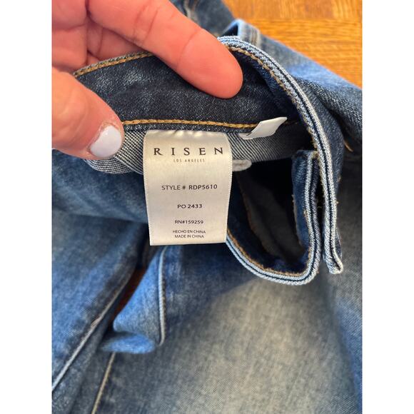 Risen wide leg jeans size 27 - Picture 5 of 7